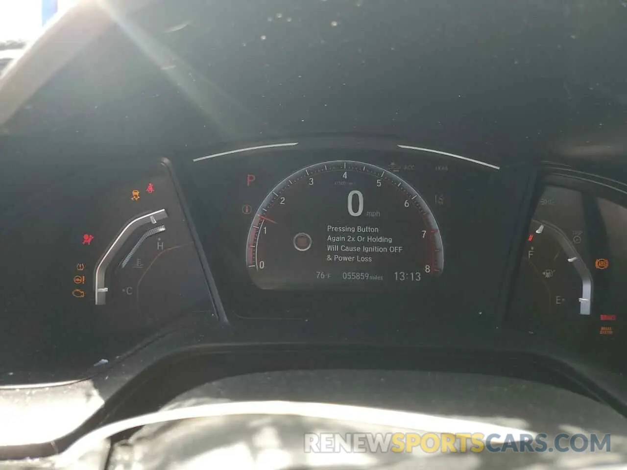 9 fotografías del automóvil dañado SHHFK7H44LU201151 HONDA CIVIC 2020