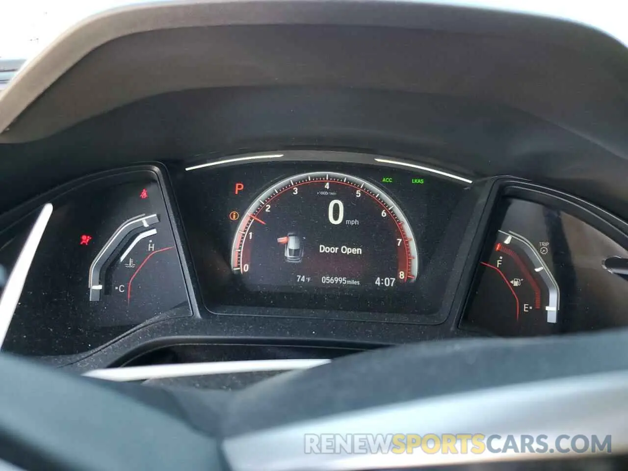9 fotografías del automóvil dañado SHHFK7H44LU217530 HONDA CIVIC 2020