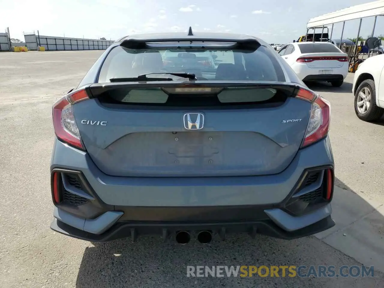 6 fotografías del automóvil dañado SHHFK7H44LU416013 HONDA CIVIC 2020