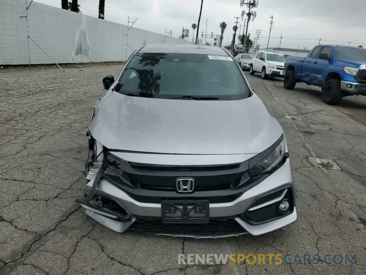 5 fotografías del automóvil dañado SHHFK7H44LU417596 HONDA CIVIC 2020