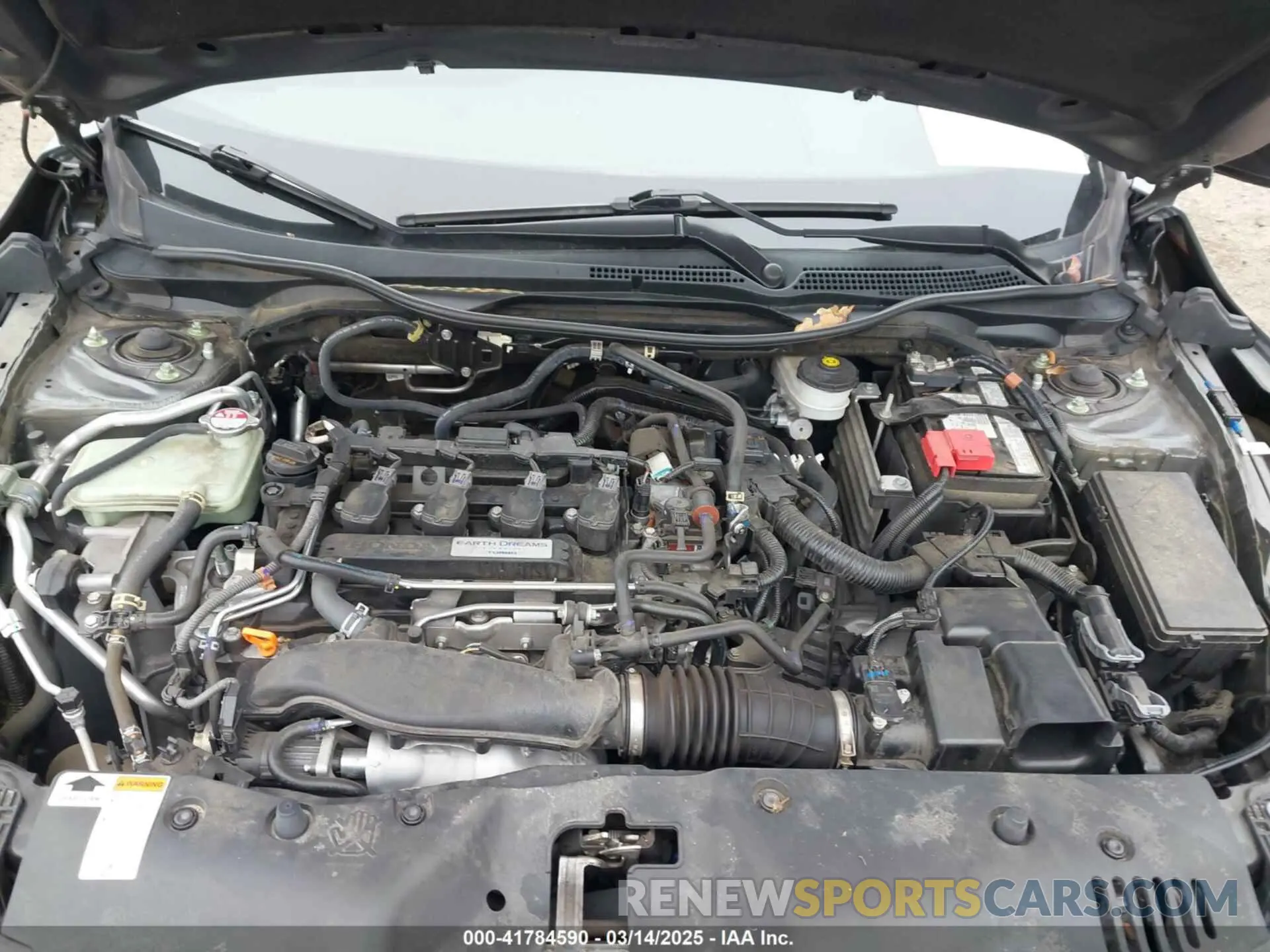 10 fotografías del automóvil dañado SHHFK7H45LU410849 HONDA CIVIC 2020