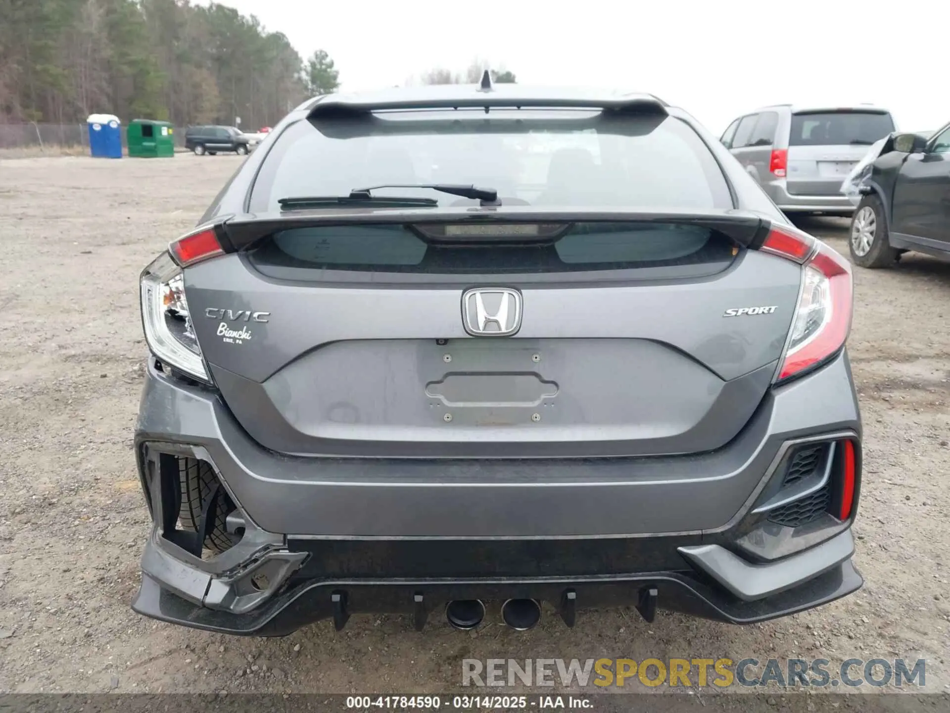 16 fotografías del automóvil dañado SHHFK7H45LU410849 HONDA CIVIC 2020