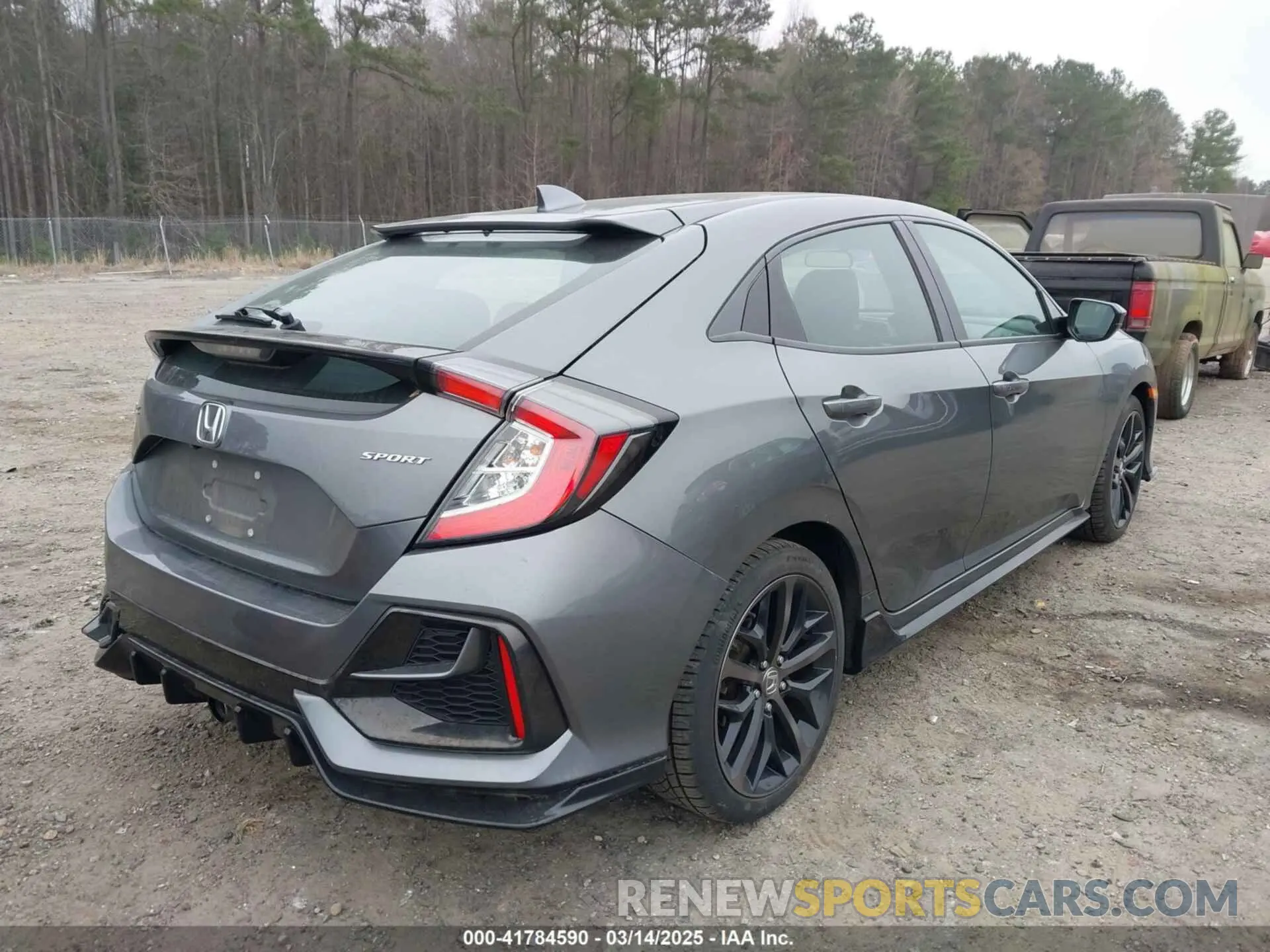 4 fotografías del automóvil dañado SHHFK7H45LU410849 HONDA CIVIC 2020