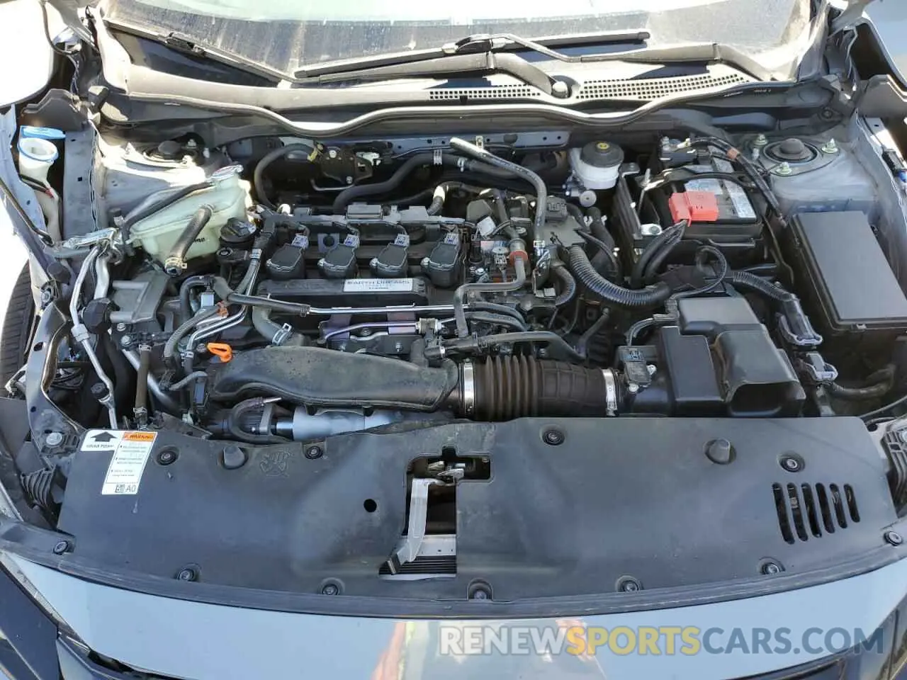 11 fotografías del automóvil dañado SHHFK7H45LU417767 HONDA CIVIC 2020