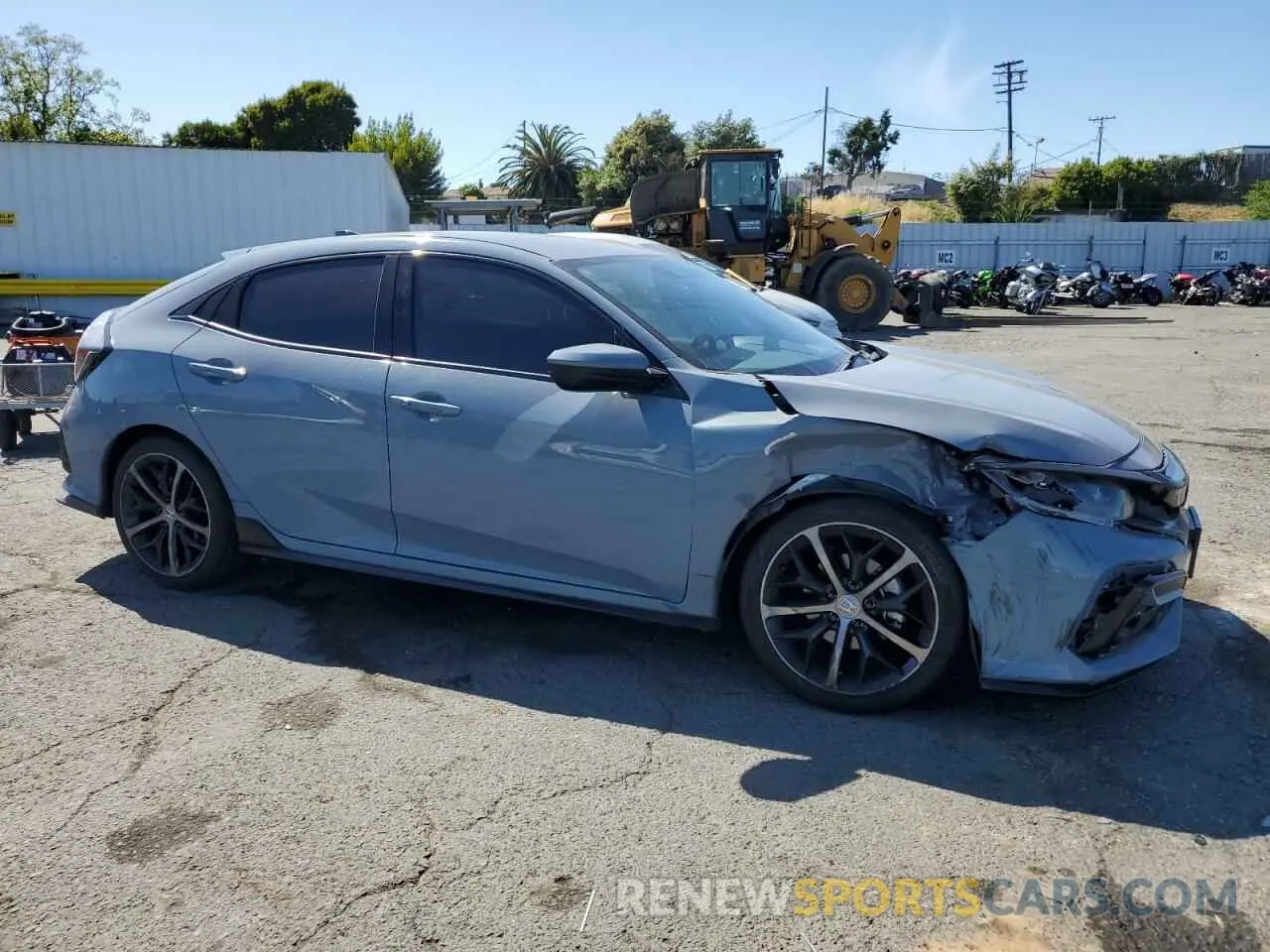 4 fotografías del automóvil dañado SHHFK7H45LU417767 HONDA CIVIC 2020