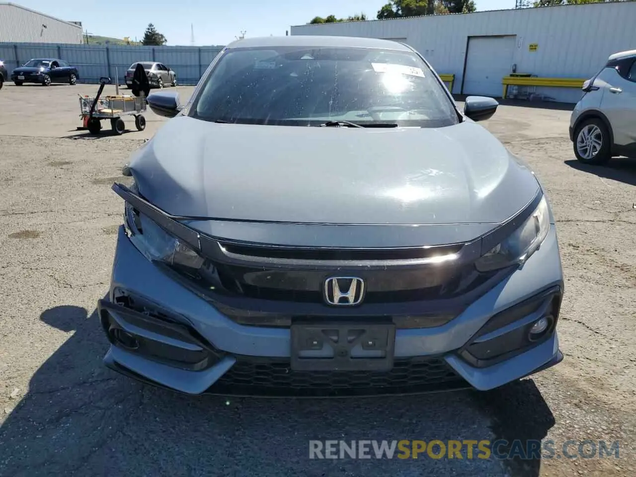 5 fotografías del automóvil dañado SHHFK7H45LU417767 HONDA CIVIC 2020