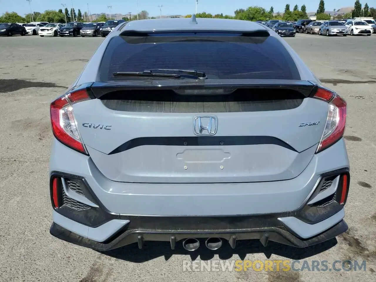 6 fotografías del automóvil dañado SHHFK7H45LU417767 HONDA CIVIC 2020