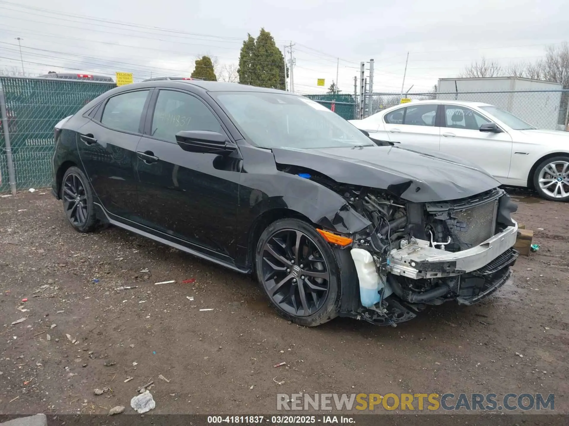 1 fotografías del automóvil dañado SHHFK7H47LU201211 HONDA CIVIC 2020