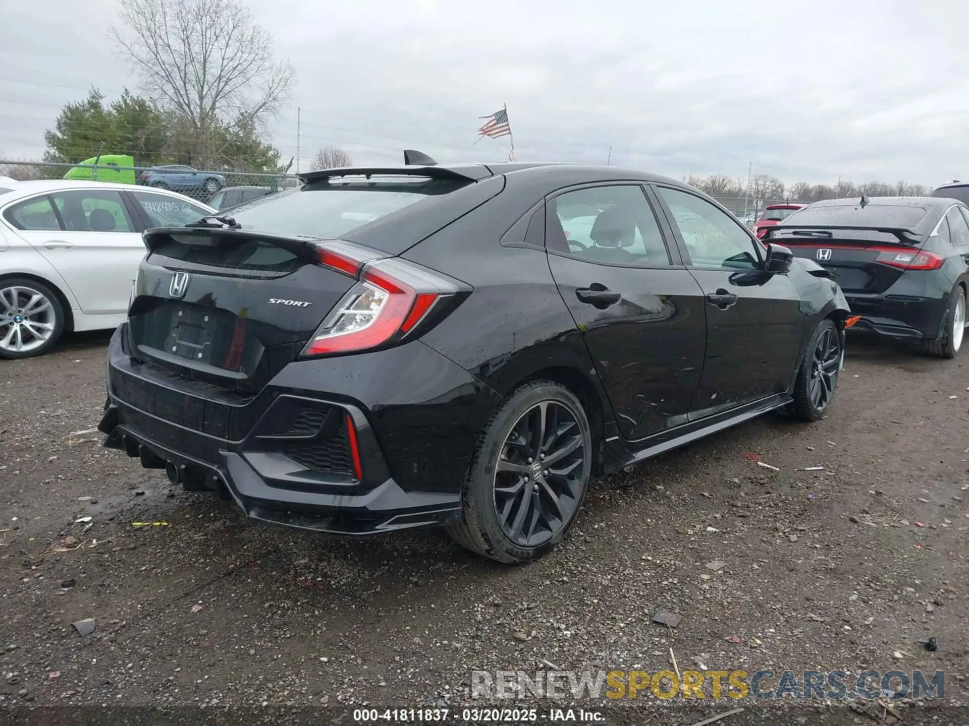4 fotografías del automóvil dañado SHHFK7H47LU201211 HONDA CIVIC 2020