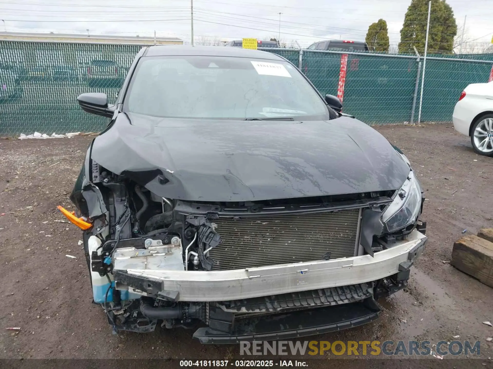 6 fotografías del automóvil dañado SHHFK7H47LU201211 HONDA CIVIC 2020