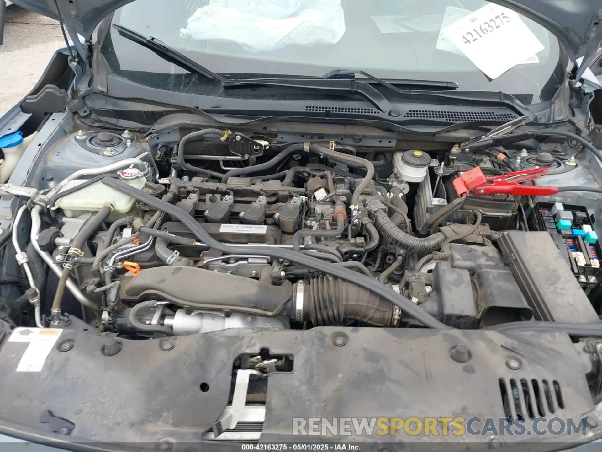 10 fotografías del automóvil dañado SHHFK7H47LU211785 HONDA CIVIC 2020