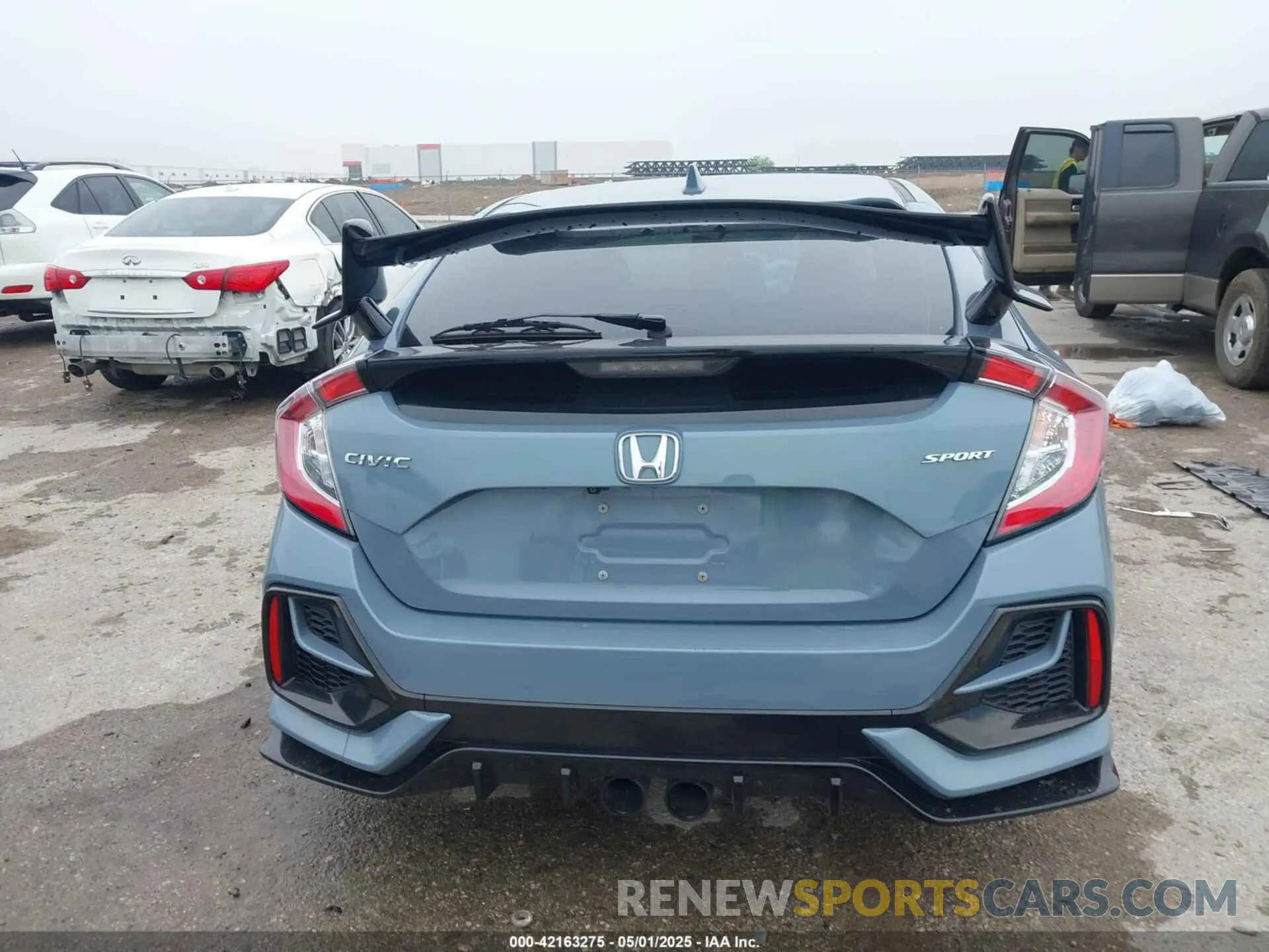 16 fotografías del automóvil dañado SHHFK7H47LU211785 HONDA CIVIC 2020