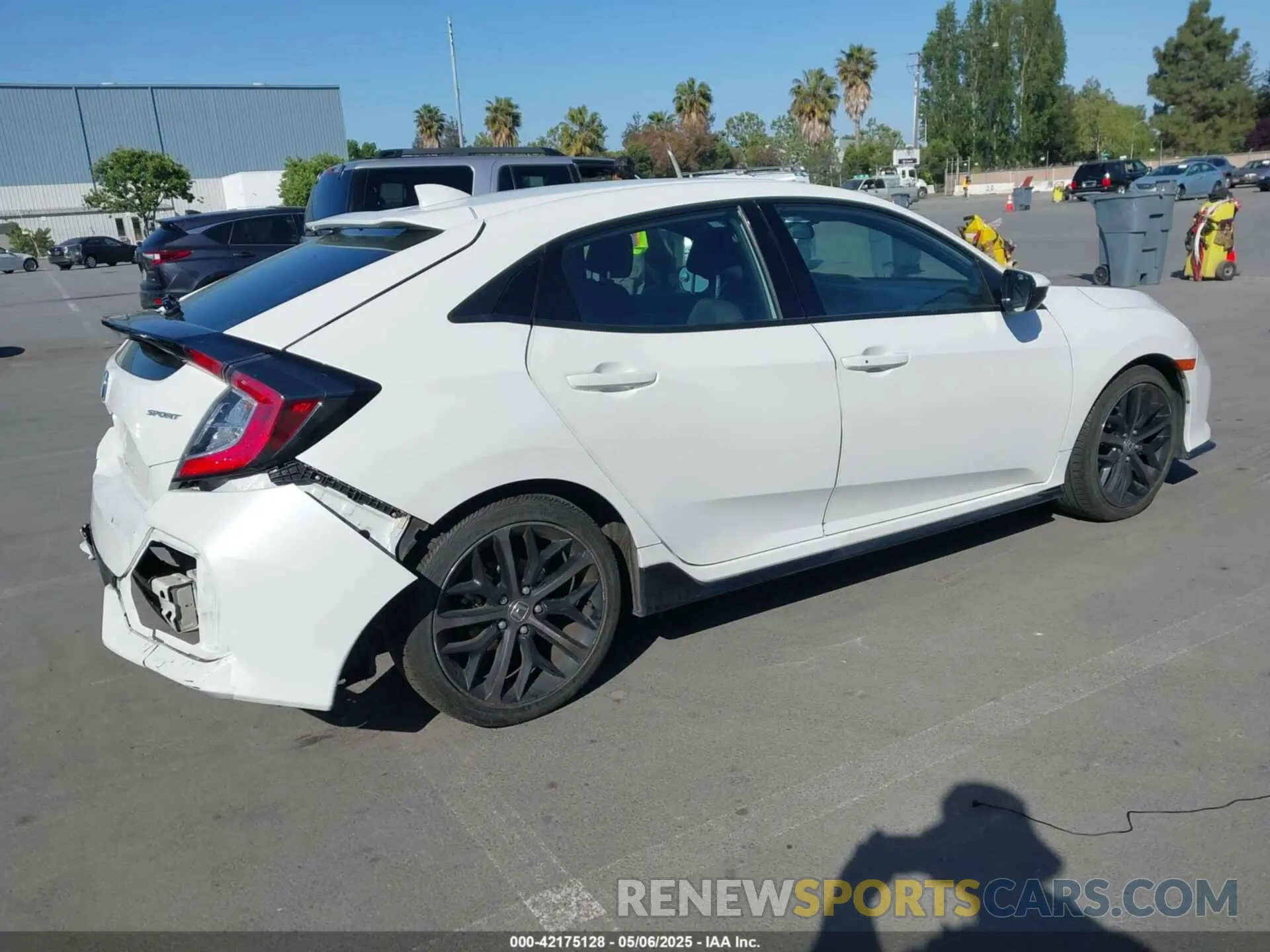 4 fotografías del automóvil dañado SHHFK7H47LU419164 HONDA CIVIC 2020