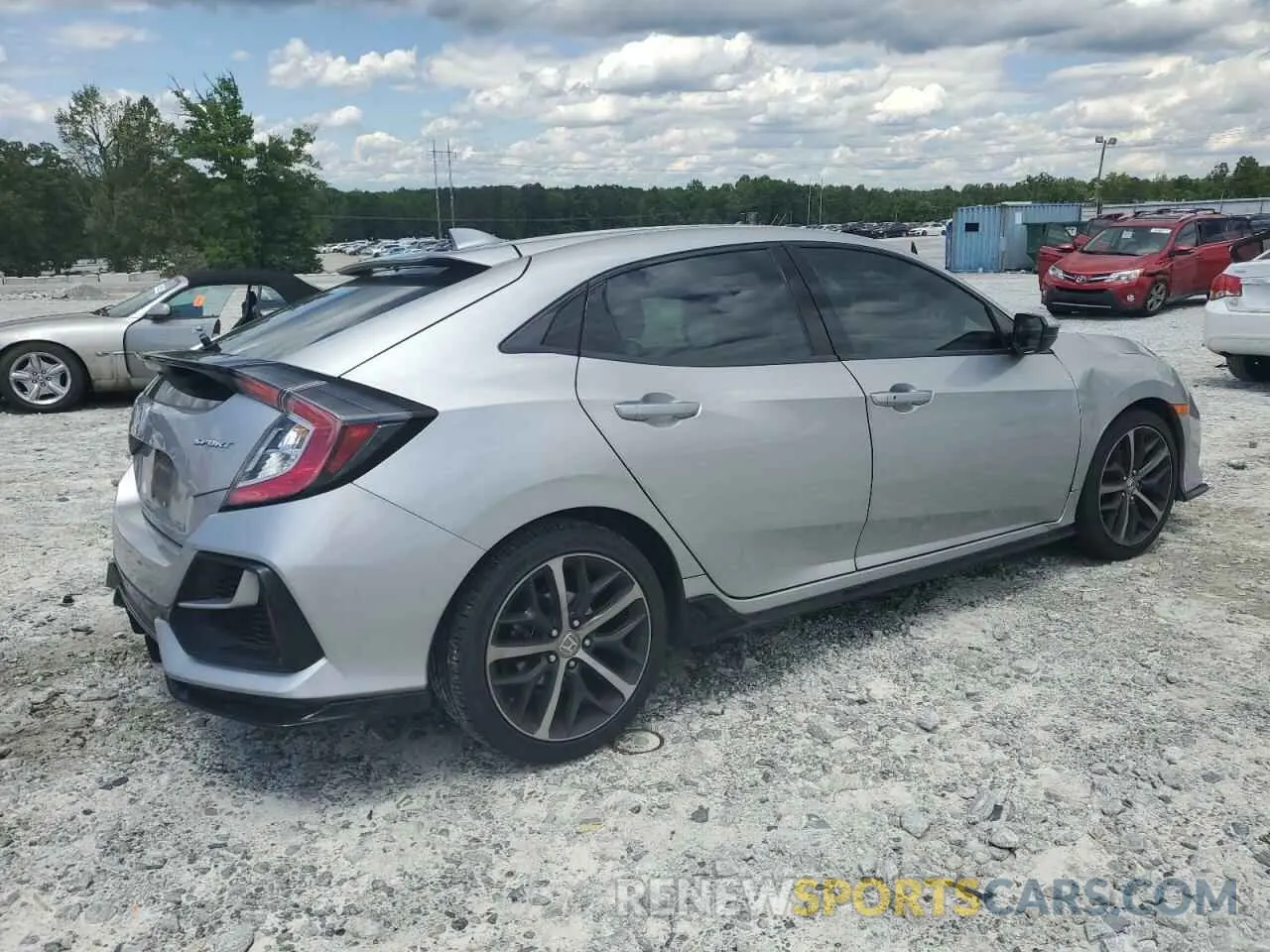 3 fotografías del automóvil dañado SHHFK7H49LU203879 HONDA CIVIC 2020