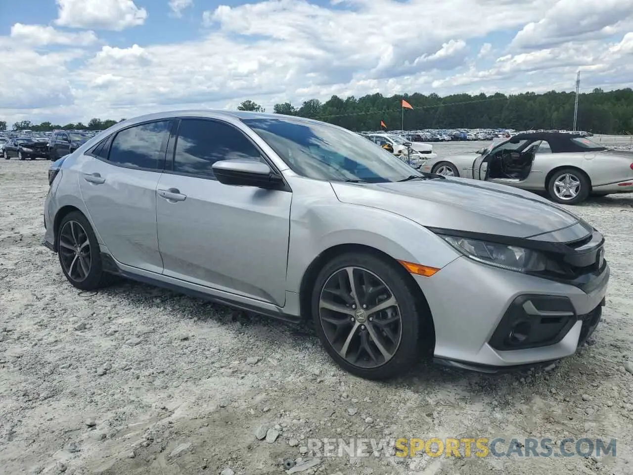 4 fotografías del automóvil dañado SHHFK7H49LU203879 HONDA CIVIC 2020