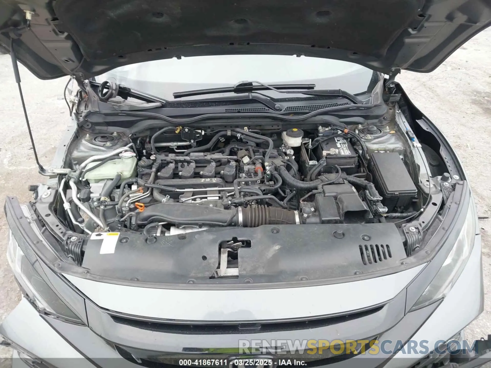 10 fotografías del automóvil dañado SHHFK7H49LU221721 HONDA CIVIC 2020