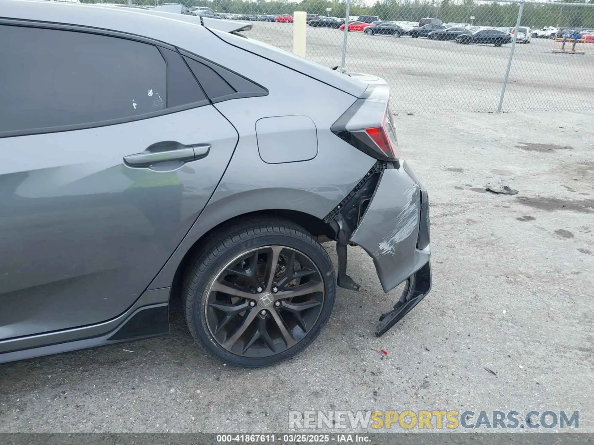 6 fotografías del automóvil dañado SHHFK7H49LU221721 HONDA CIVIC 2020