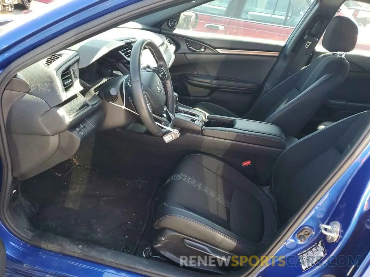 7 fotografías del automóvil dañado SHHFK7H4XLU201462 HONDA CIVIC 2020