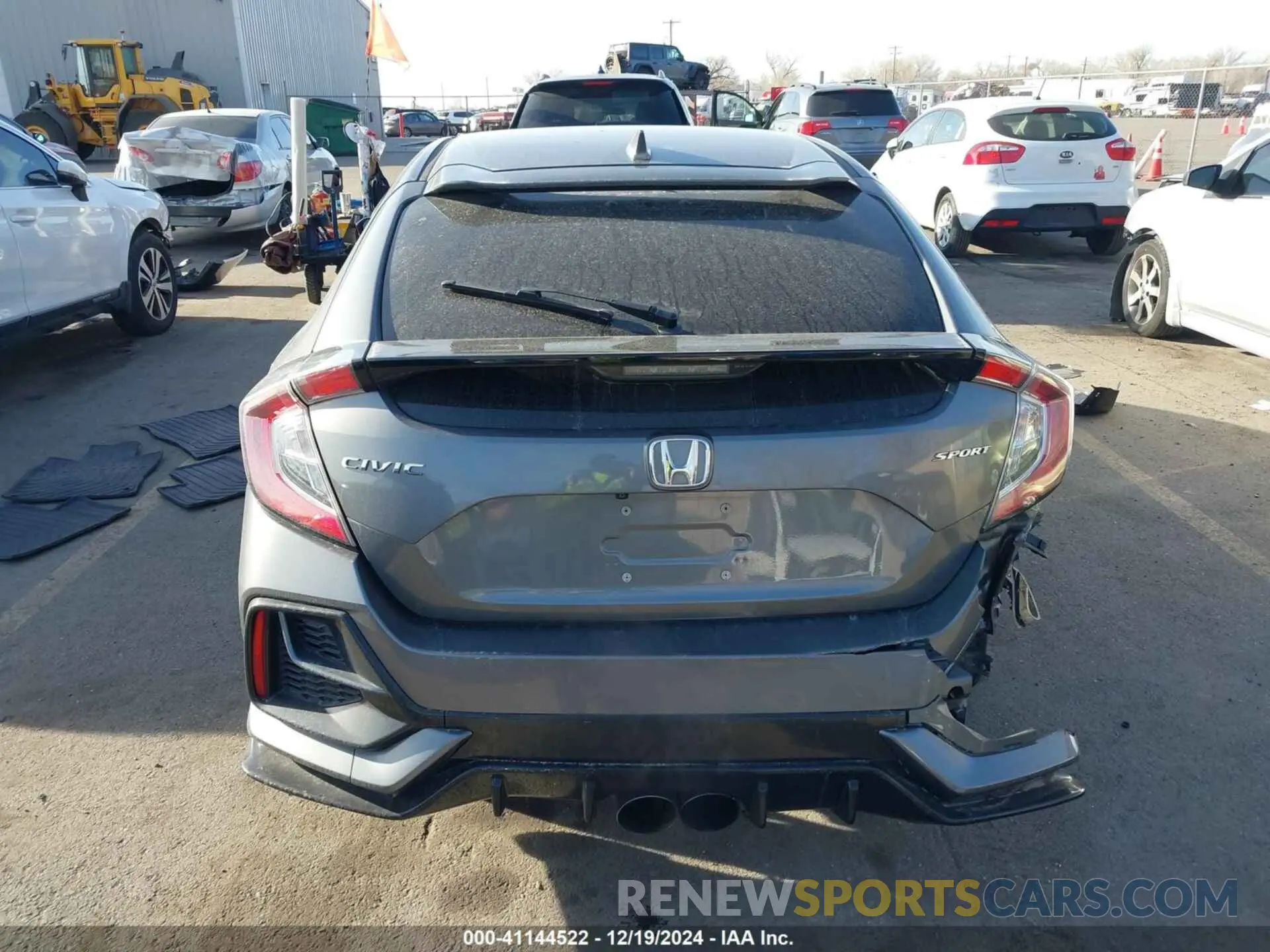 16 fotografías del automóvil dañado SHHFK7H4XLU411723 HONDA CIVIC 2020