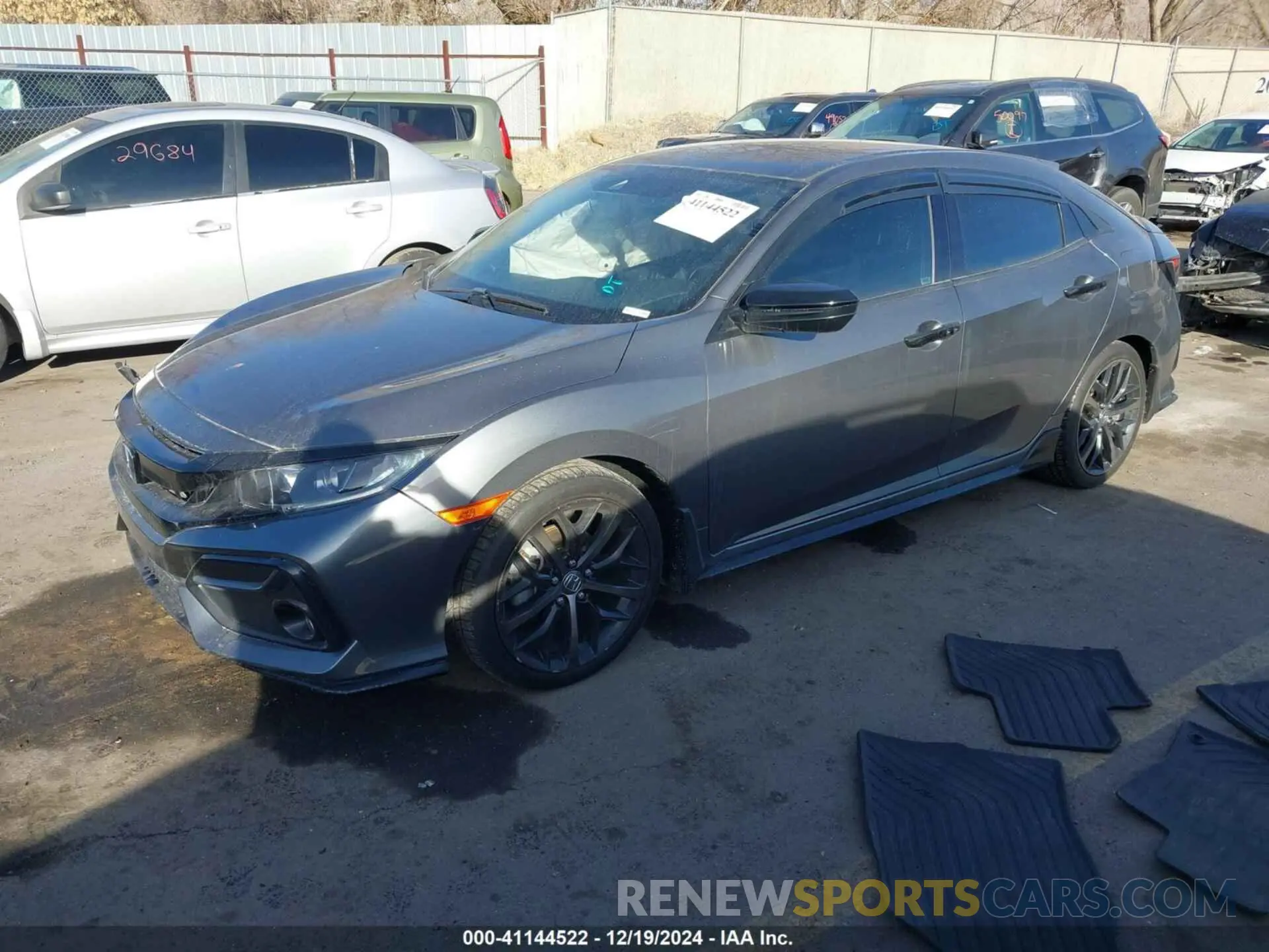 2 fotografías del automóvil dañado SHHFK7H4XLU411723 HONDA CIVIC 2020