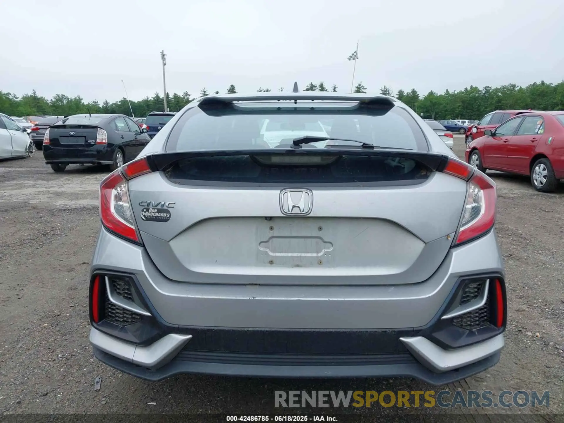 15 fotografías del automóvil dañado SHHFK7H60LU402613 HONDA CIVIC 2020