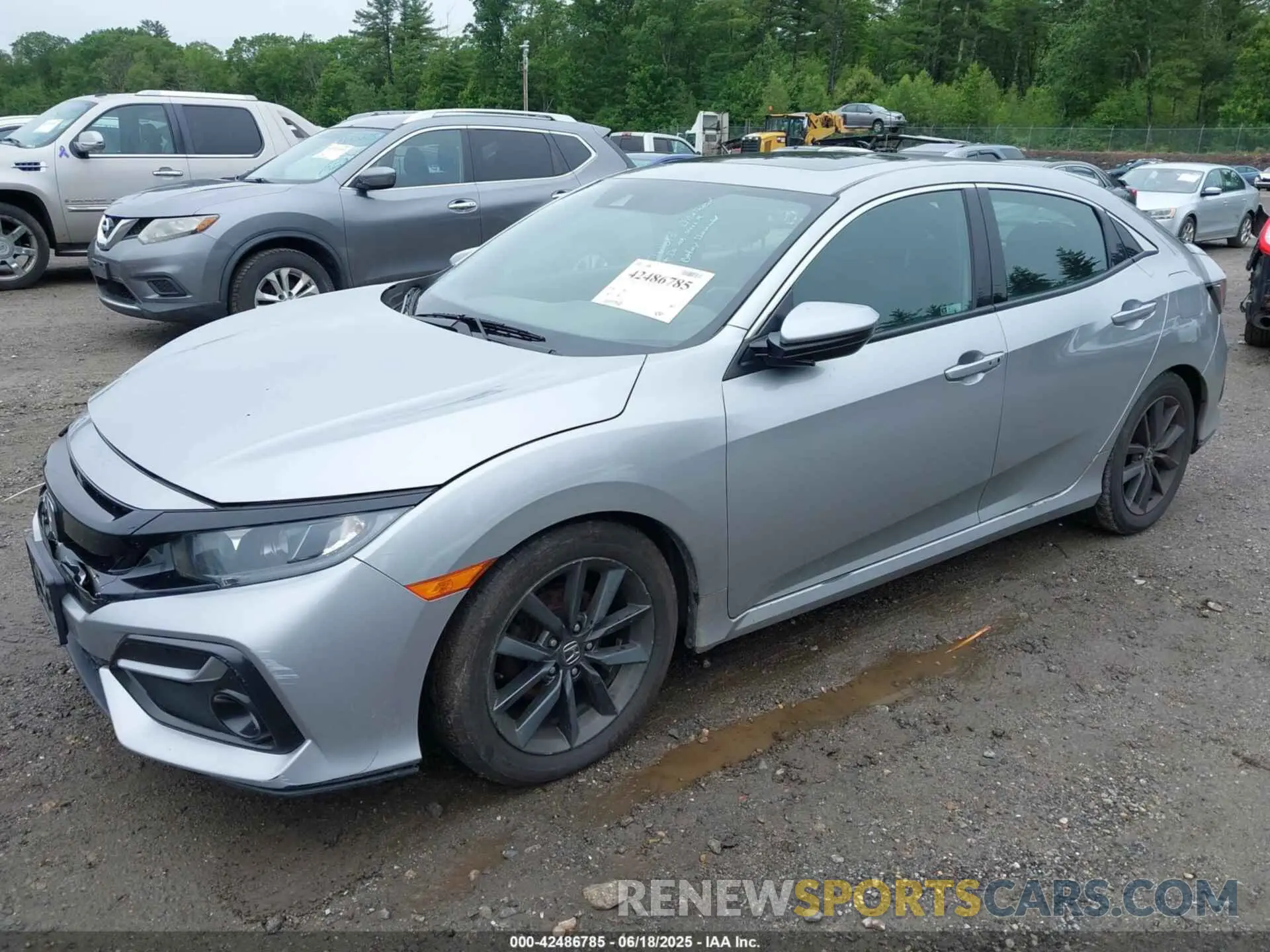 2 fotografías del automóvil dañado SHHFK7H60LU402613 HONDA CIVIC 2020