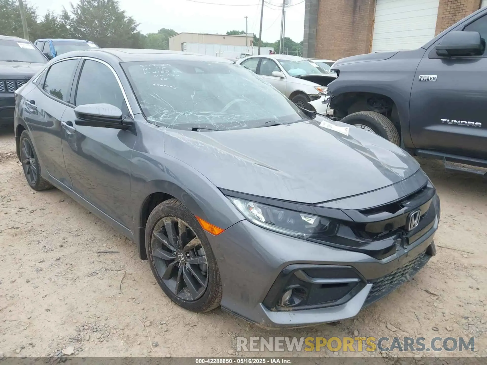 1 fotografías del automóvil dañado SHHFK7H61LU218295 HONDA CIVIC 2020