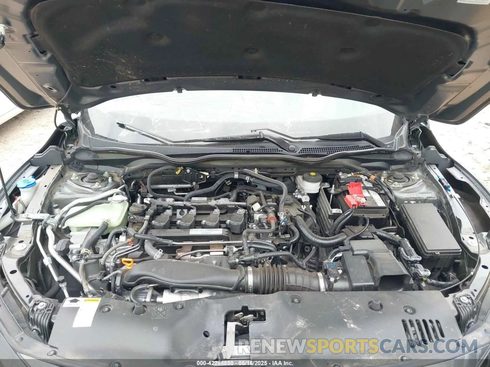 10 fotografías del automóvil dañado SHHFK7H61LU218295 HONDA CIVIC 2020