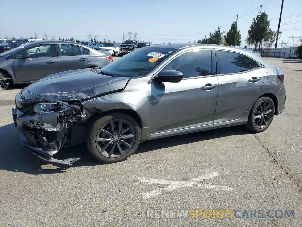 1 fotografías del automóvil dañado SHHFK7H61LU418187 HONDA CIVIC 2020