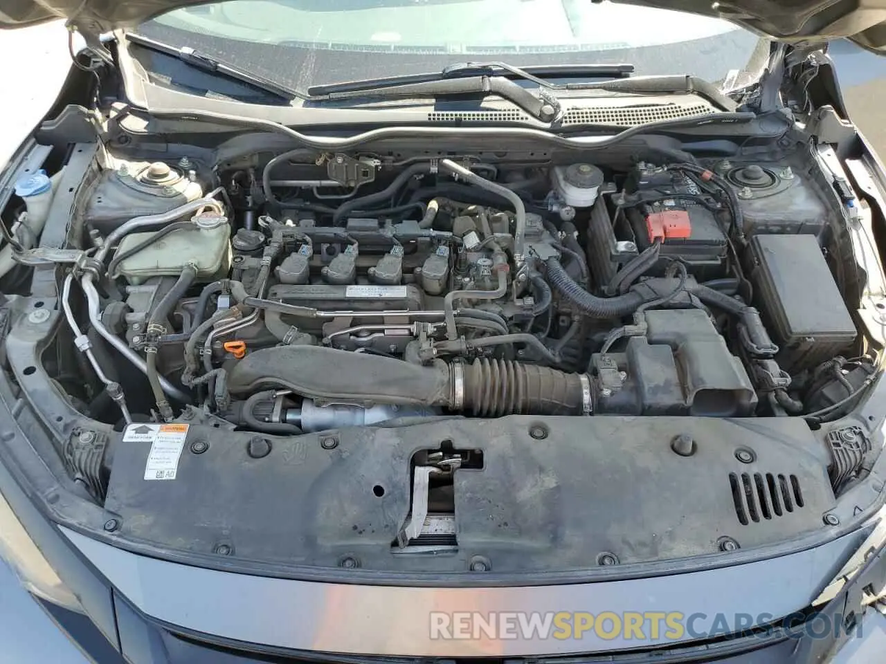 11 fotografías del automóvil dañado SHHFK7H61LU418187 HONDA CIVIC 2020