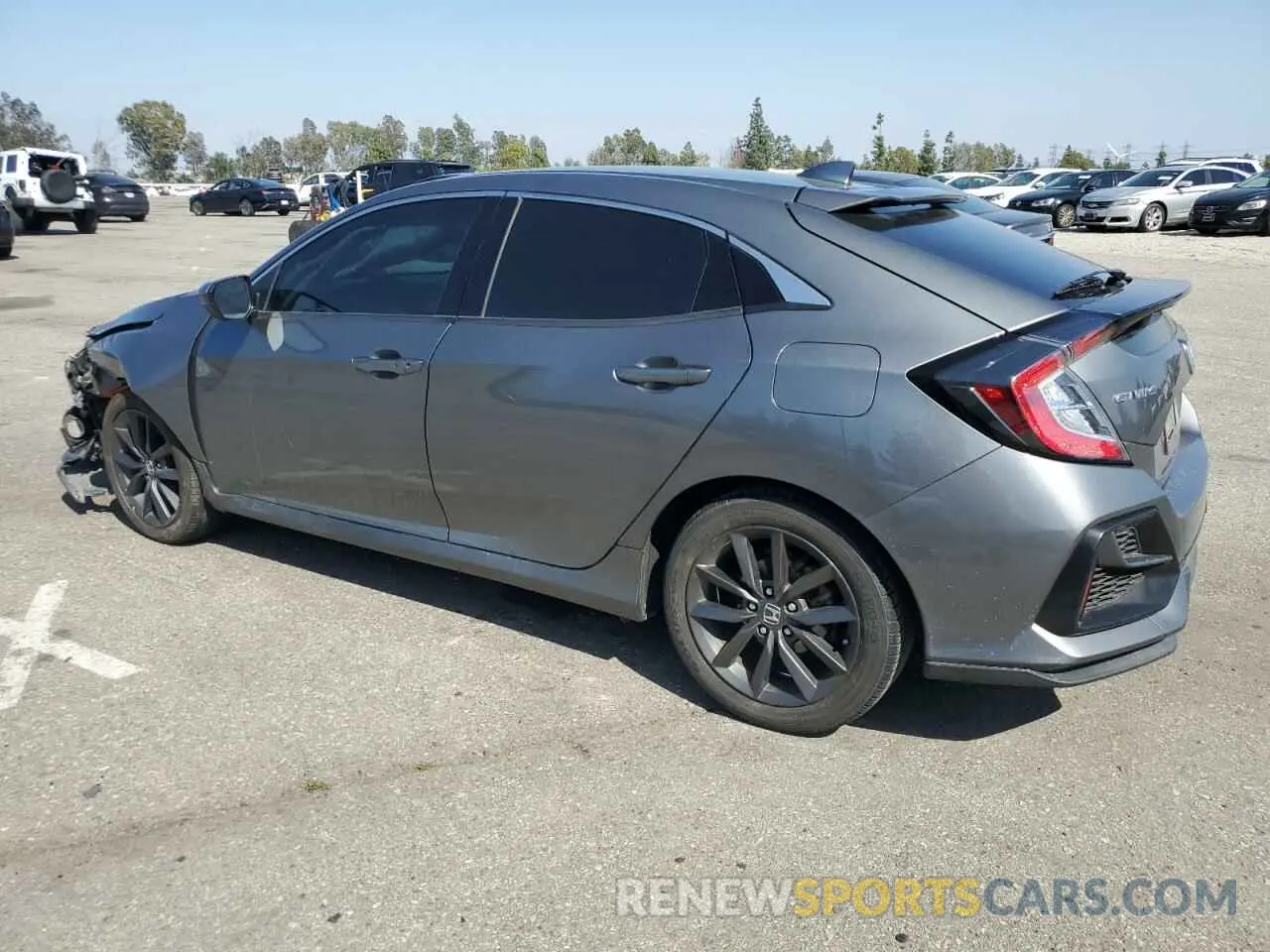 2 fotografías del automóvil dañado SHHFK7H61LU418187 HONDA CIVIC 2020