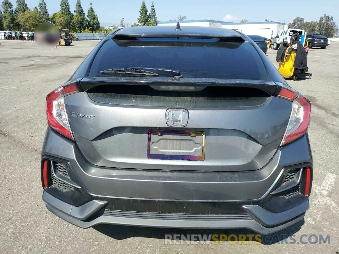 6 fotografías del automóvil dañado SHHFK7H61LU418187 HONDA CIVIC 2020