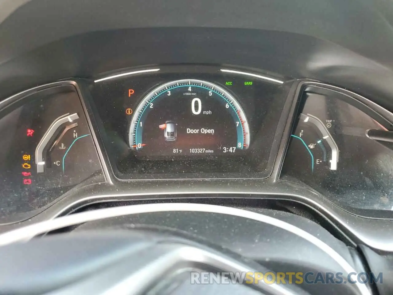 9 fotografías del automóvil dañado SHHFK7H61LU418187 HONDA CIVIC 2020