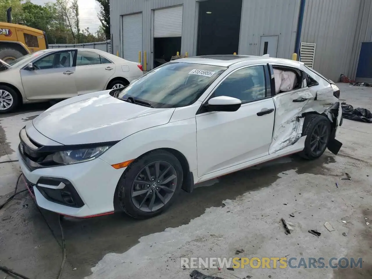 1 fotografías del automóvil dañado SHHFK7H62LU203773 HONDA CIVIC 2020