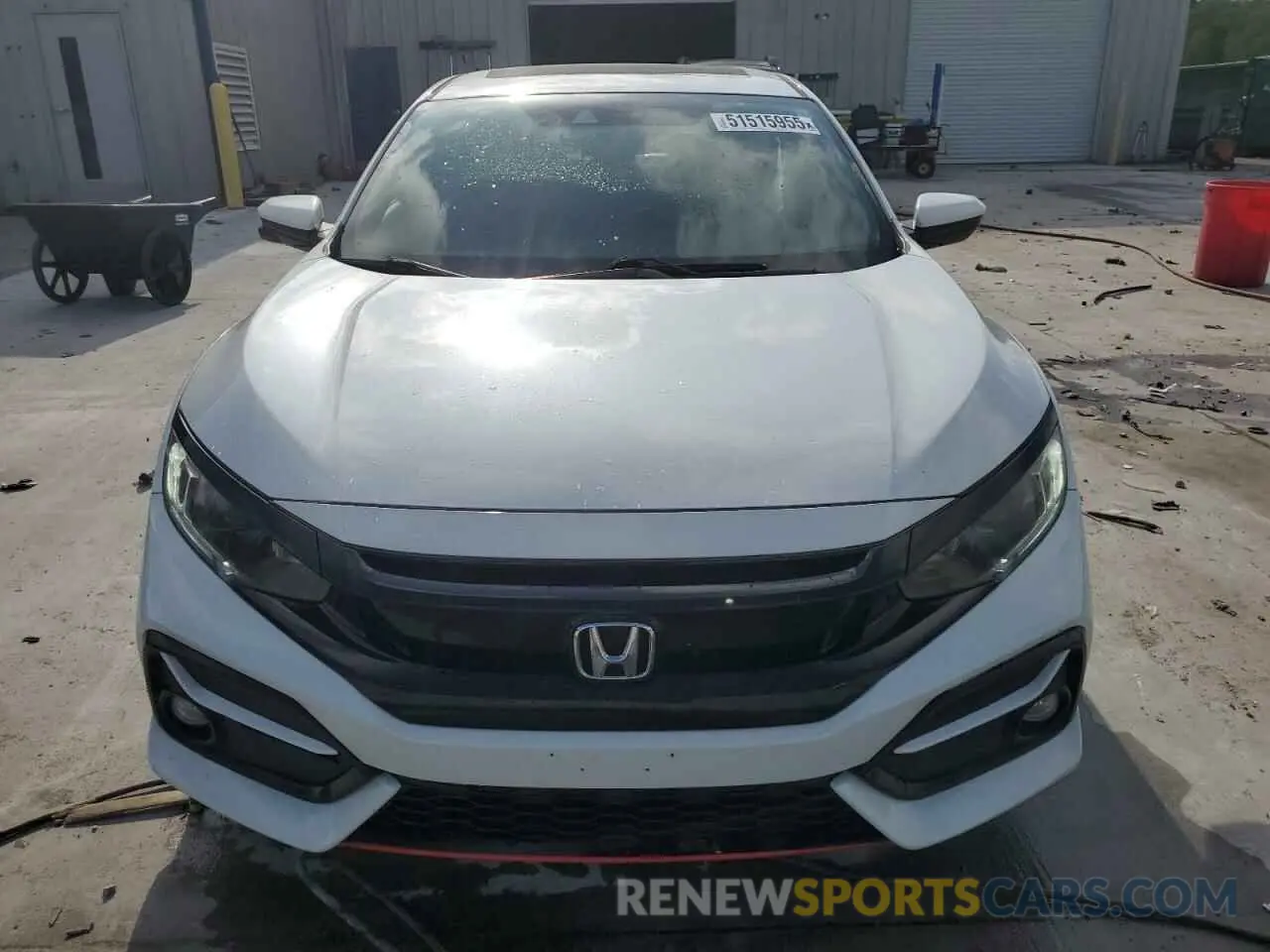 5 fotografías del automóvil dañado SHHFK7H62LU203773 HONDA CIVIC 2020