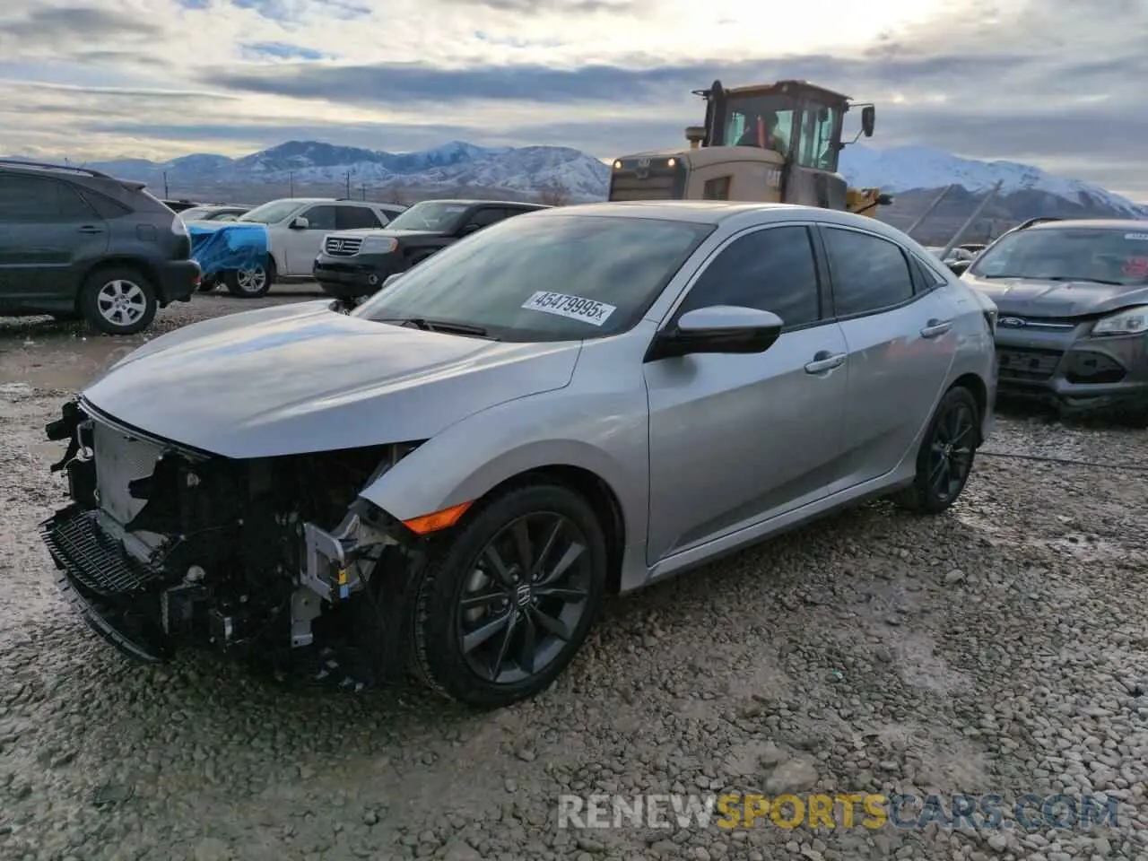 1 fotografías del automóvil dañado SHHFK7H62LU219696 HONDA CIVIC 2020