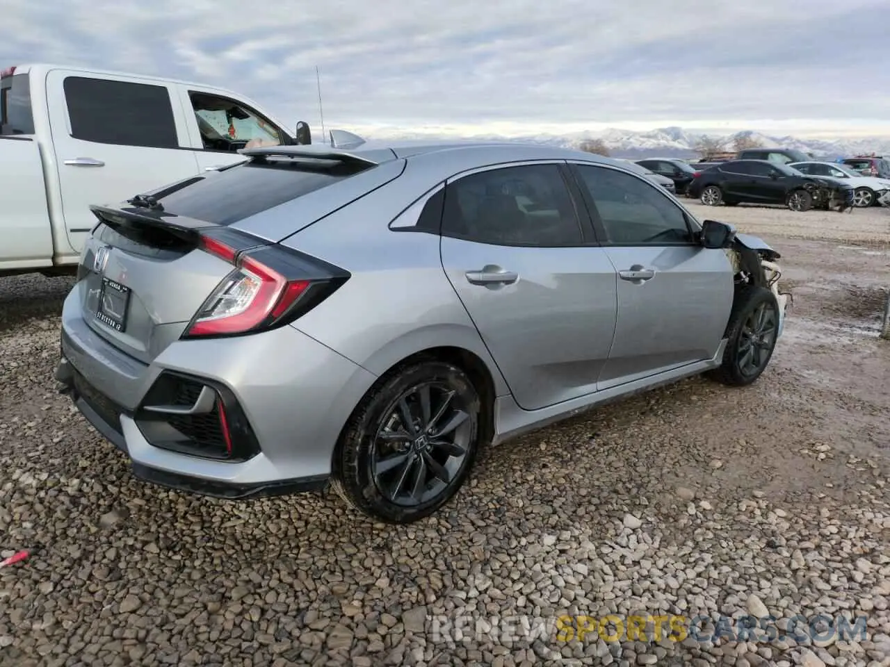 3 fotografías del automóvil dañado SHHFK7H62LU219696 HONDA CIVIC 2020