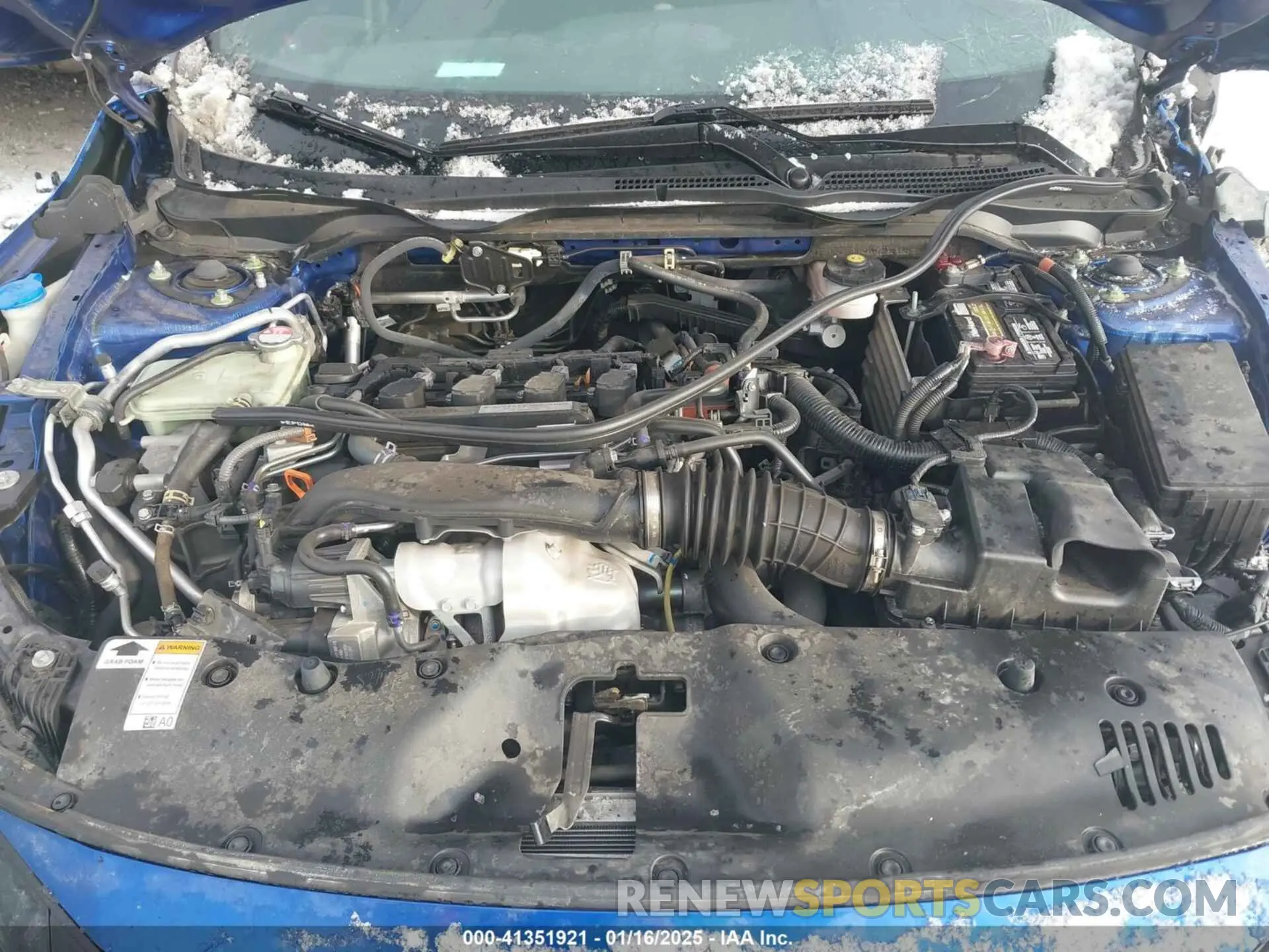 10 fotografías del automóvil dañado SHHFK7H64LU406518 HONDA CIVIC 2020