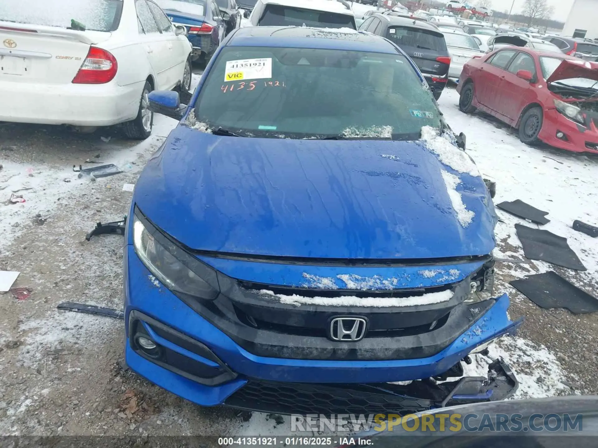 12 fotografías del automóvil dañado SHHFK7H64LU406518 HONDA CIVIC 2020