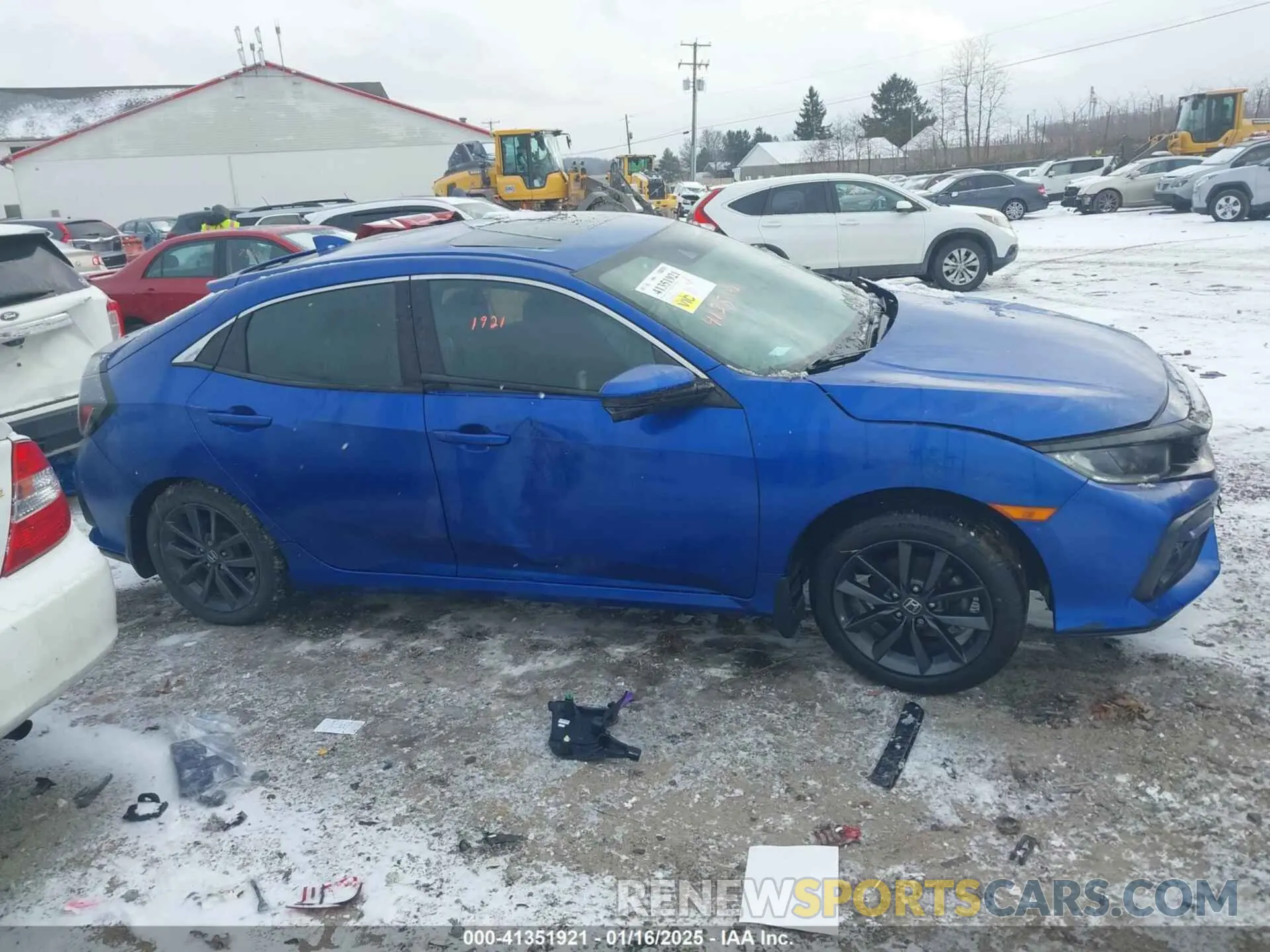 13 fotografías del automóvil dañado SHHFK7H64LU406518 HONDA CIVIC 2020