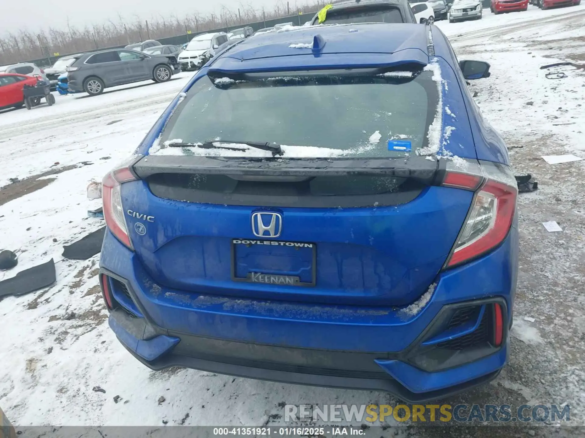 16 fotografías del automóvil dañado SHHFK7H64LU406518 HONDA CIVIC 2020