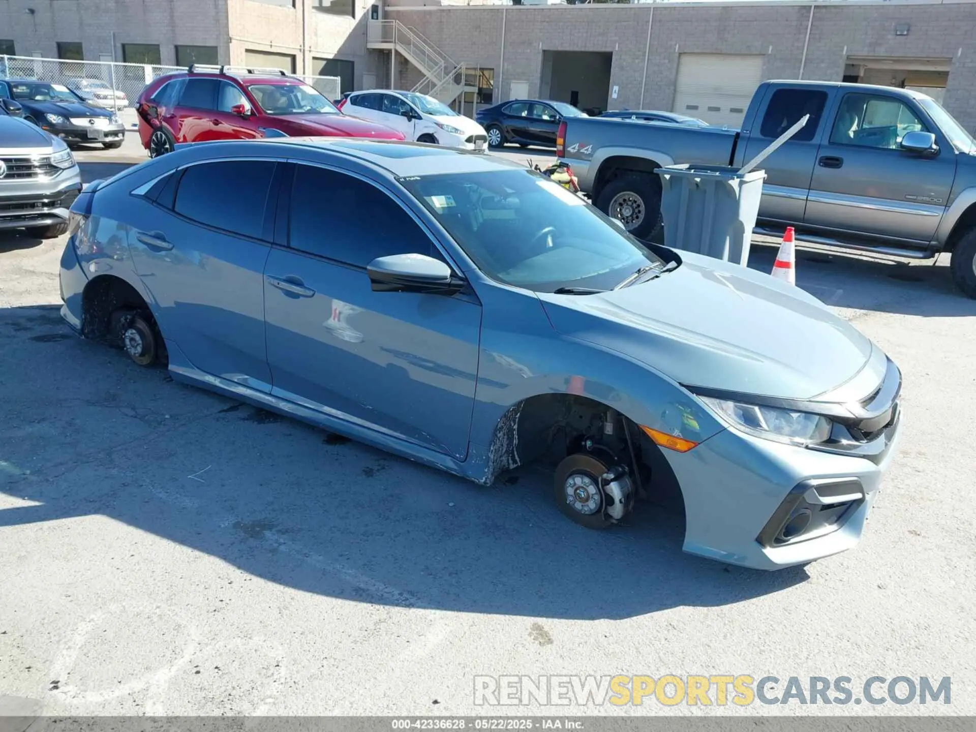 1 fotografías del automóvil dañado SHHFK7H64LU409628 HONDA CIVIC 2020