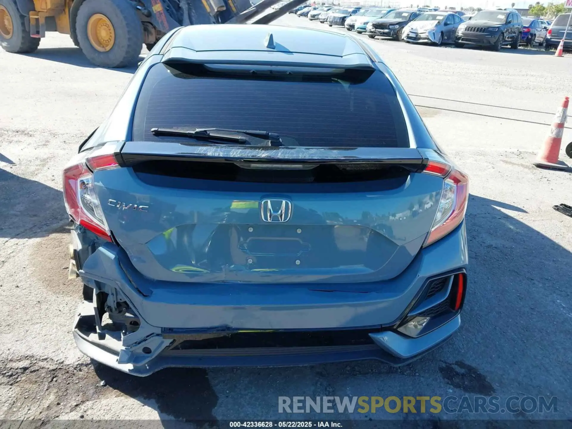 15 fotografías del automóvil dañado SHHFK7H64LU409628 HONDA CIVIC 2020