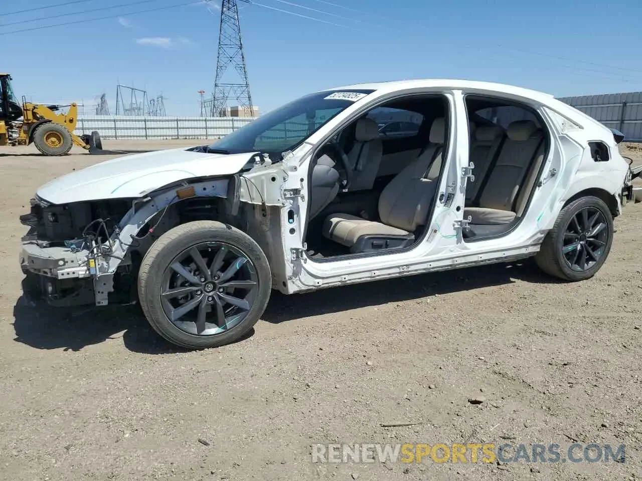 1 fotografías del automóvil dañado SHHFK7H64LU420354 HONDA CIVIC 2020