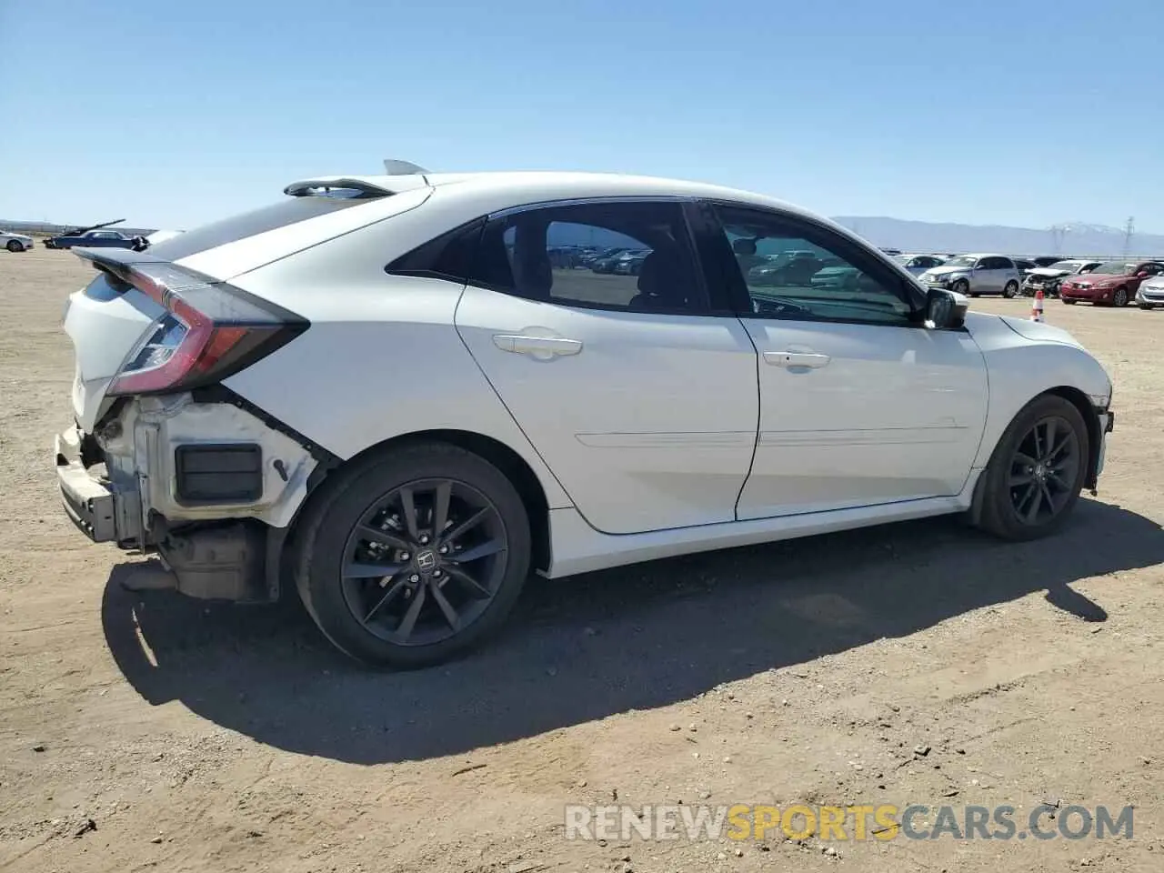 3 fotografías del automóvil dañado SHHFK7H64LU420354 HONDA CIVIC 2020