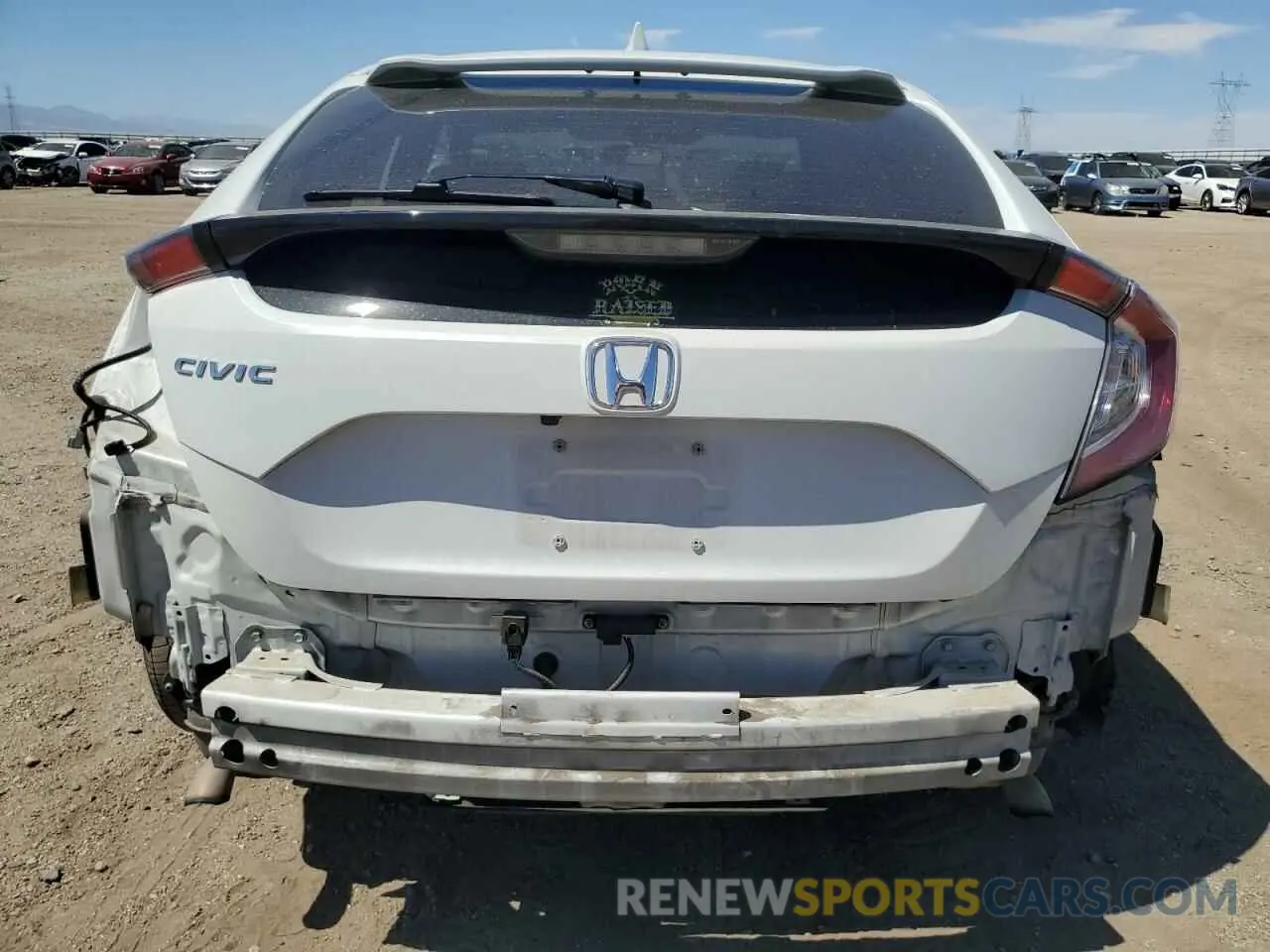 6 fotografías del automóvil dañado SHHFK7H64LU420354 HONDA CIVIC 2020