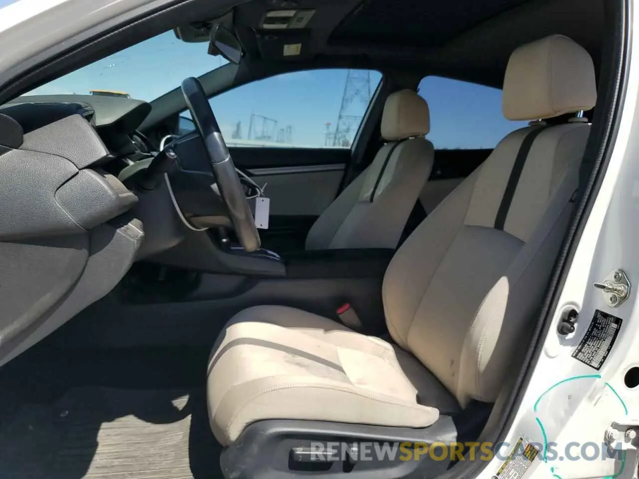 7 fotografías del automóvil dañado SHHFK7H64LU420354 HONDA CIVIC 2020