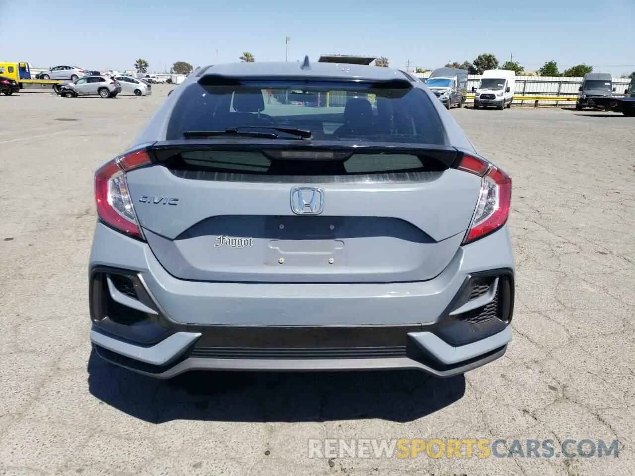 6 fotografías del automóvil dañado SHHFK7H64LU420757 HONDA CIVIC 2020