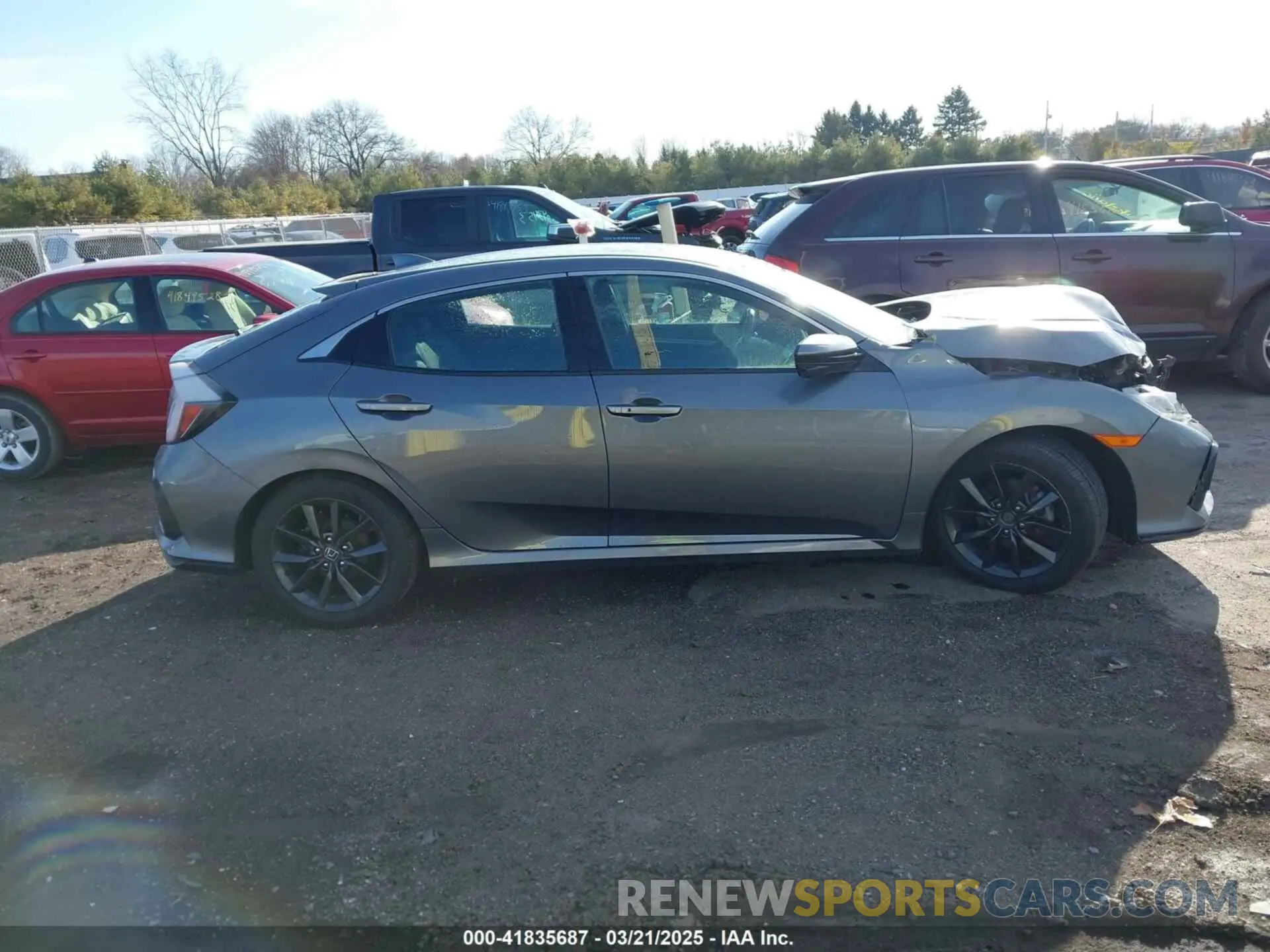 13 fotografías del automóvil dañado SHHFK7H65LU203007 HONDA CIVIC 2020
