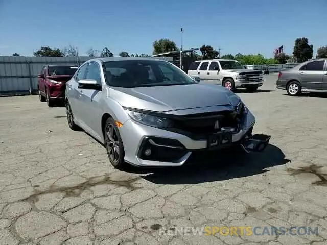 13 fotografías del automóvil dañado SHHFK7H65LU401263 HONDA CIVIC 2020